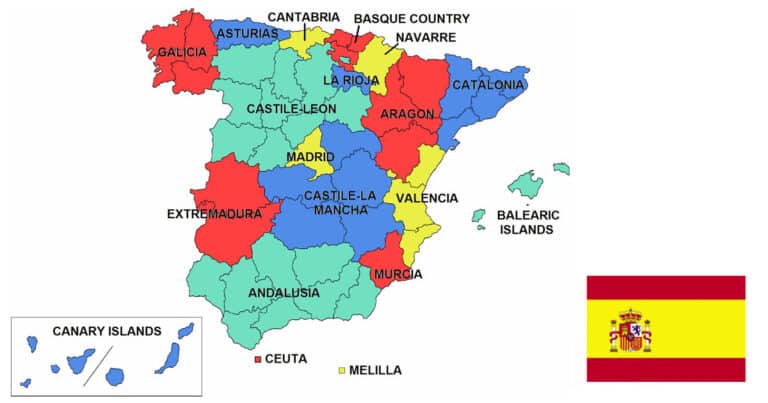Провінції Іспанії