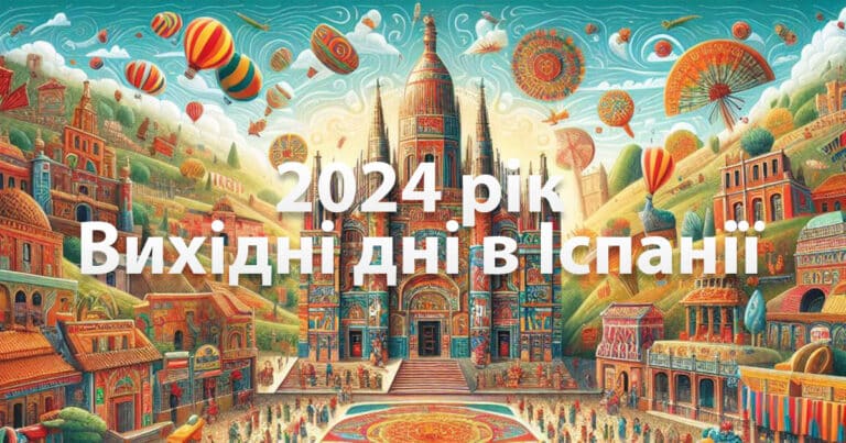 Выходные дни в Испании на 2024 год